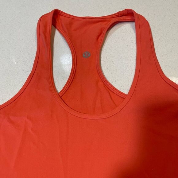 Lululemon Orange Tank Top size 4 - Picture 6 of 8